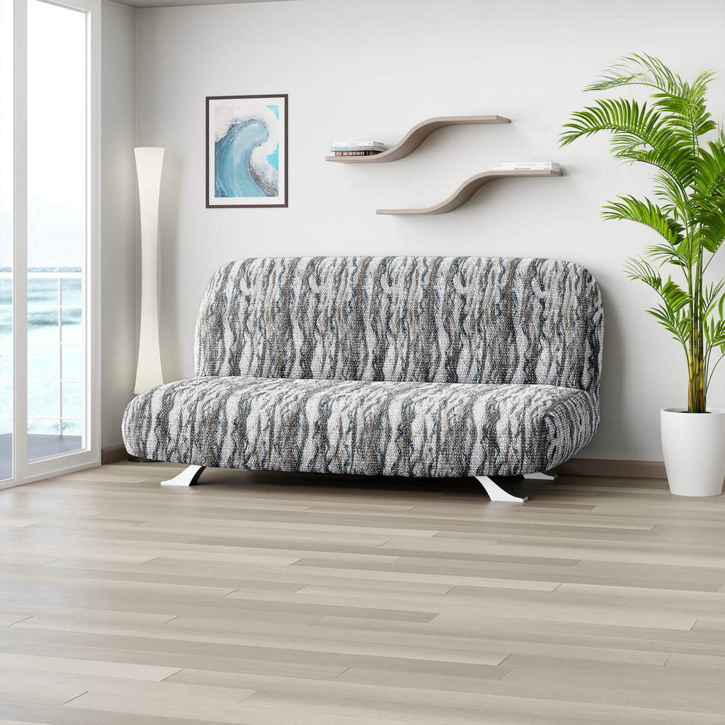 Printed Microfibra - Funda Futon Marble