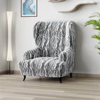 Printed Microfibra - Funda Sitial Marble