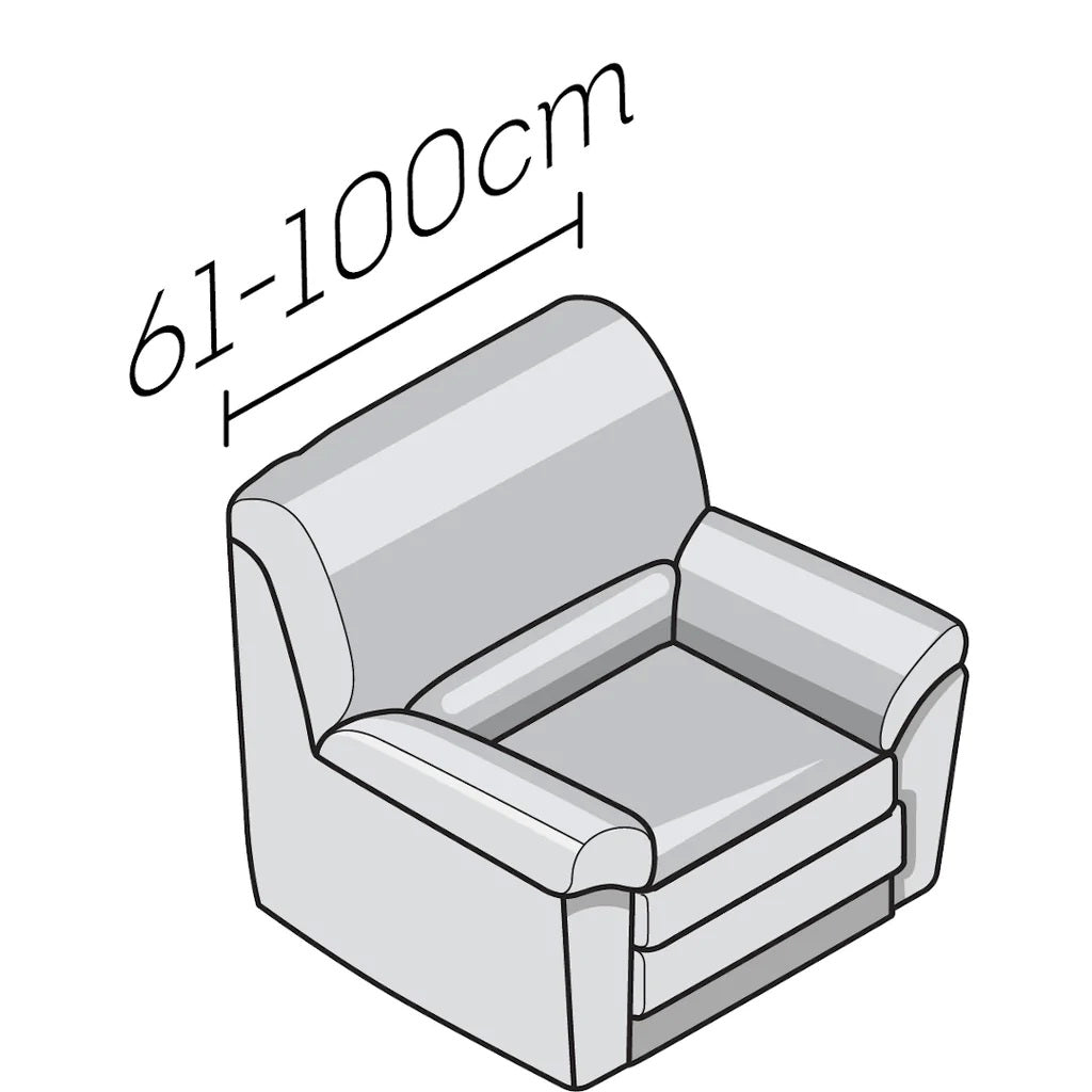 Printed Microfibra - Funda Sillon Hazelnut
