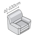 Printed Microfibra - Funda Sillon Hazelnut