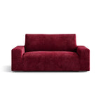Velvet - Funda Sofa 2 cuerpos Bordeaux