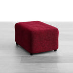 Velvet - Funda Ottomana Bordeaux