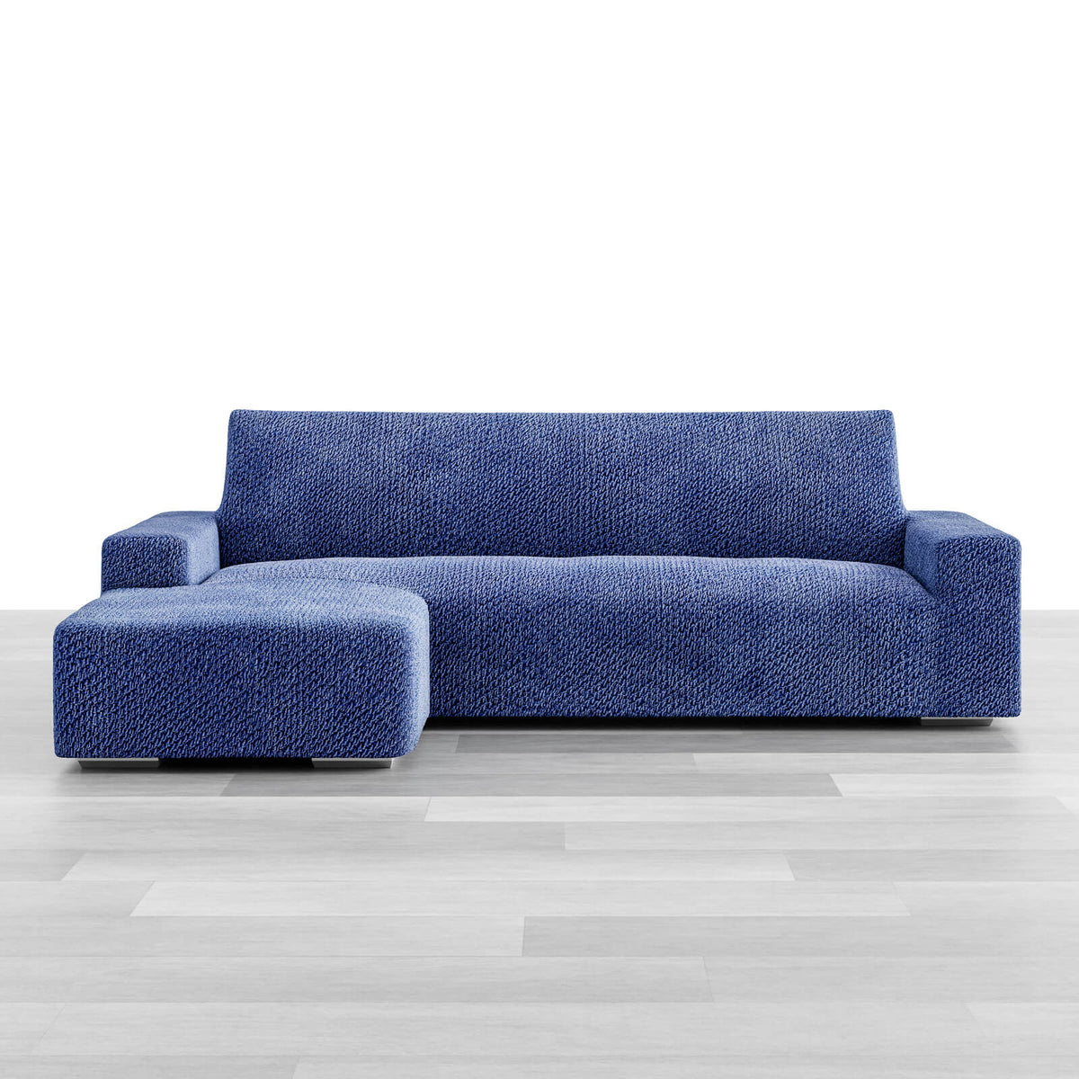 Velvet - Funda Sofa L Izquierdo Blue
