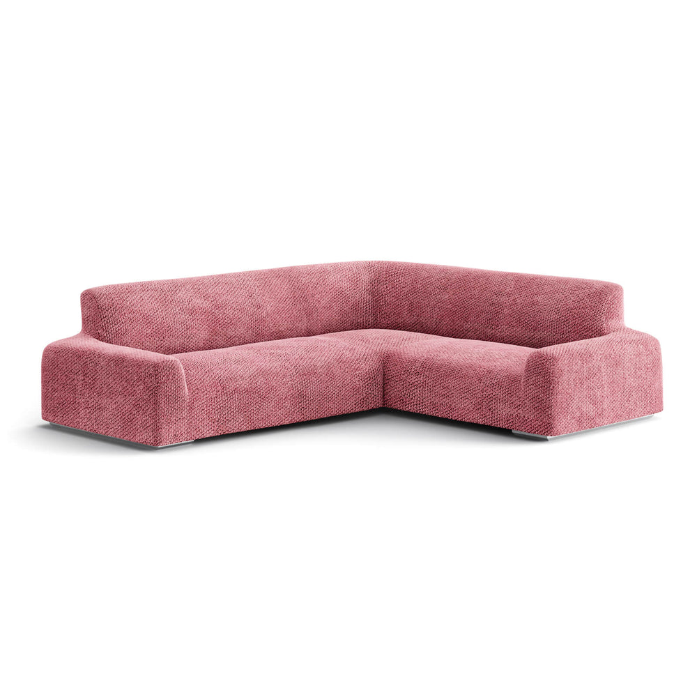 Velvet - Funda Sofa Esquinero Old Pink