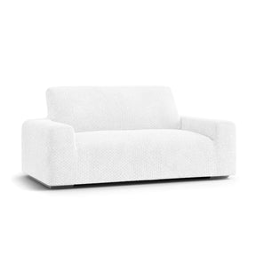 Velvet - Funda Sofa 2 cuerpos White