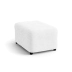 Velvet - Funda Ottomana White