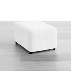 Velvet - Funda Ottomana White