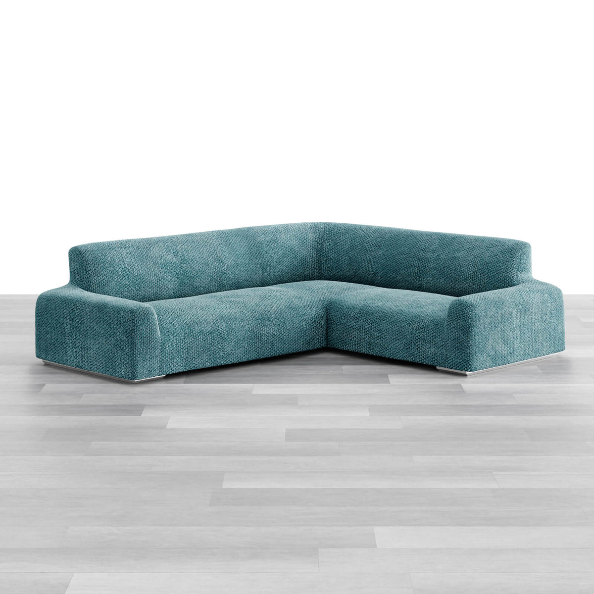 Velvet - Funda Sofa Esquinero Green Emerald