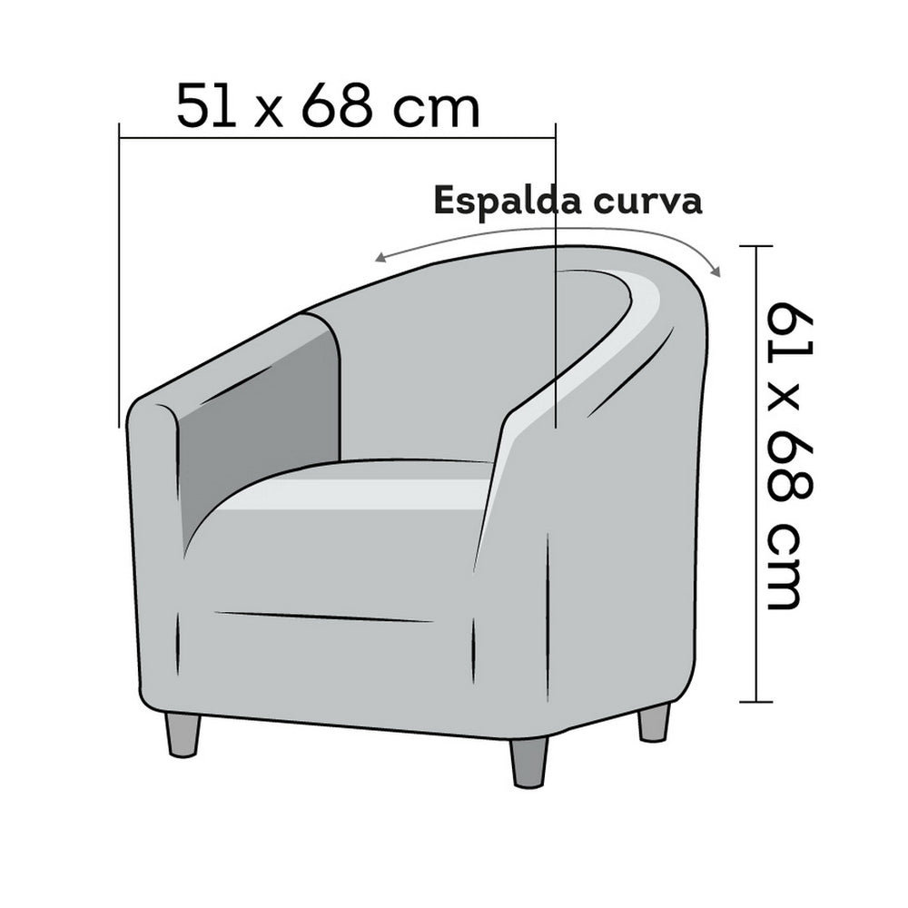 Printed Microfibra - Funda Poltrona Stracciatella