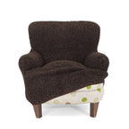 Microfibra - Funda Sillon Dark Chocolate