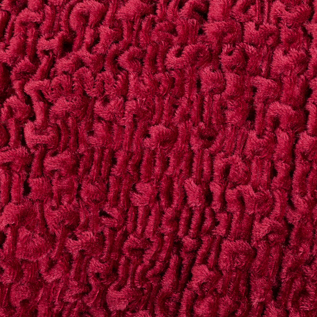 Velvet - Funda Ottomana Bordeaux