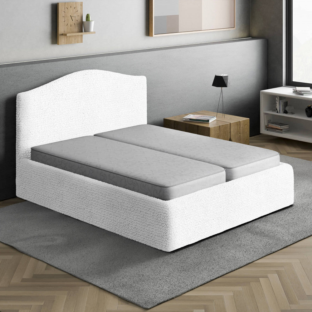 Microfibra - Funda Cama 2 Plazas White